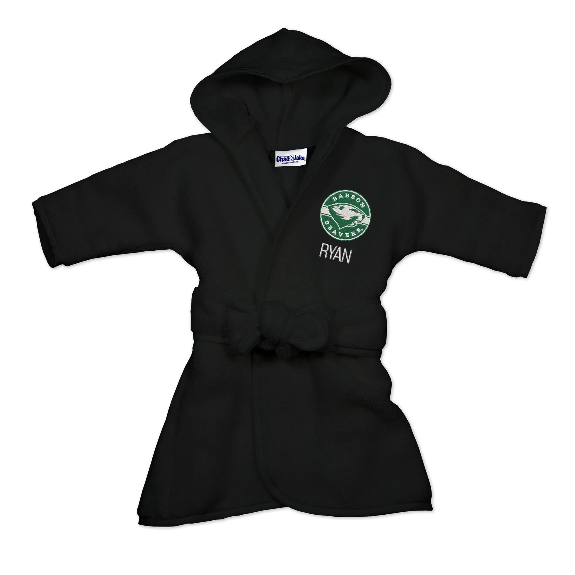 Personalized Babson Beavers Robe