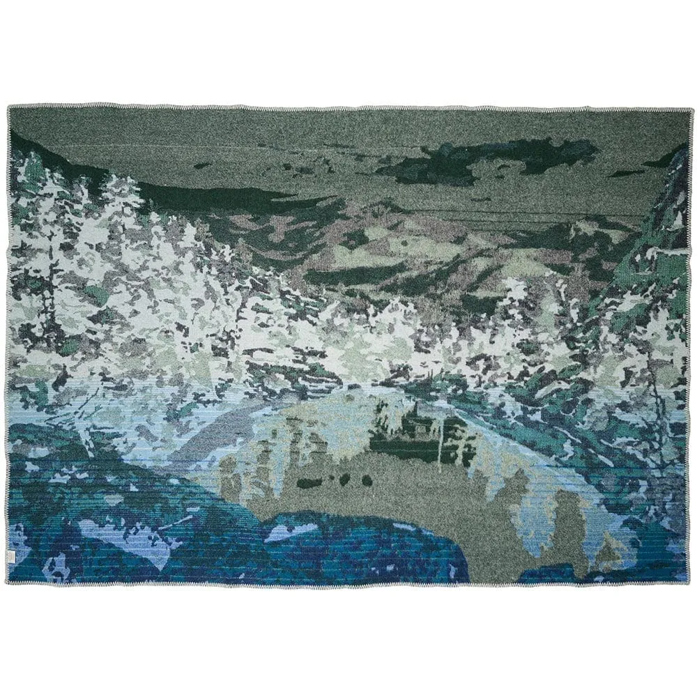 Rocky Mountain National Park Wool Throw