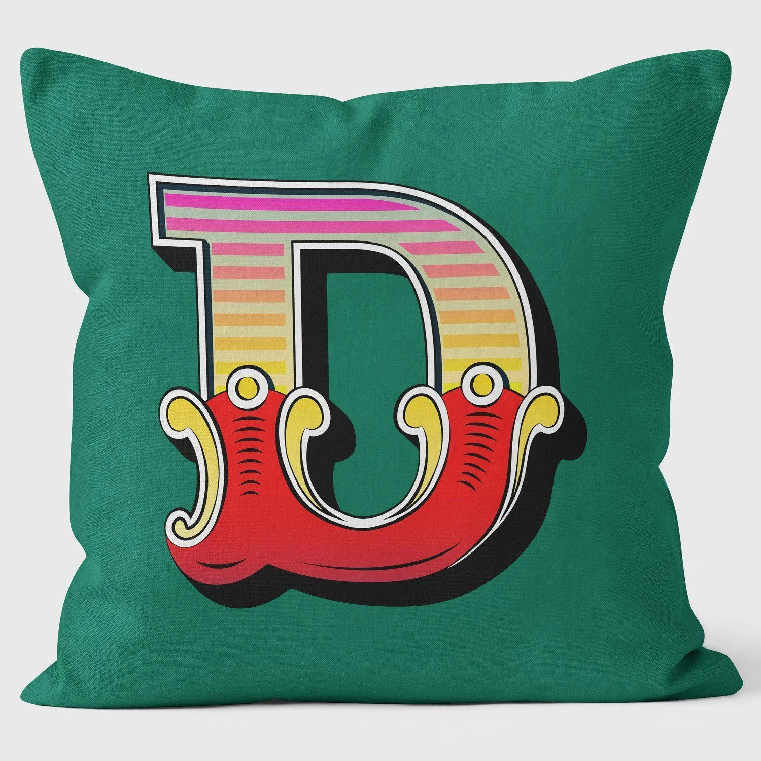 Showtime! - Font Alphabet Letter D