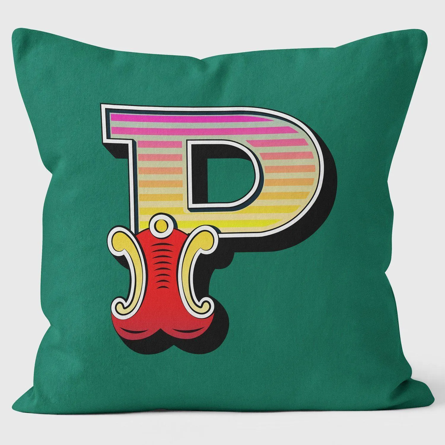 Showtime! - Font Alphabet Letter P