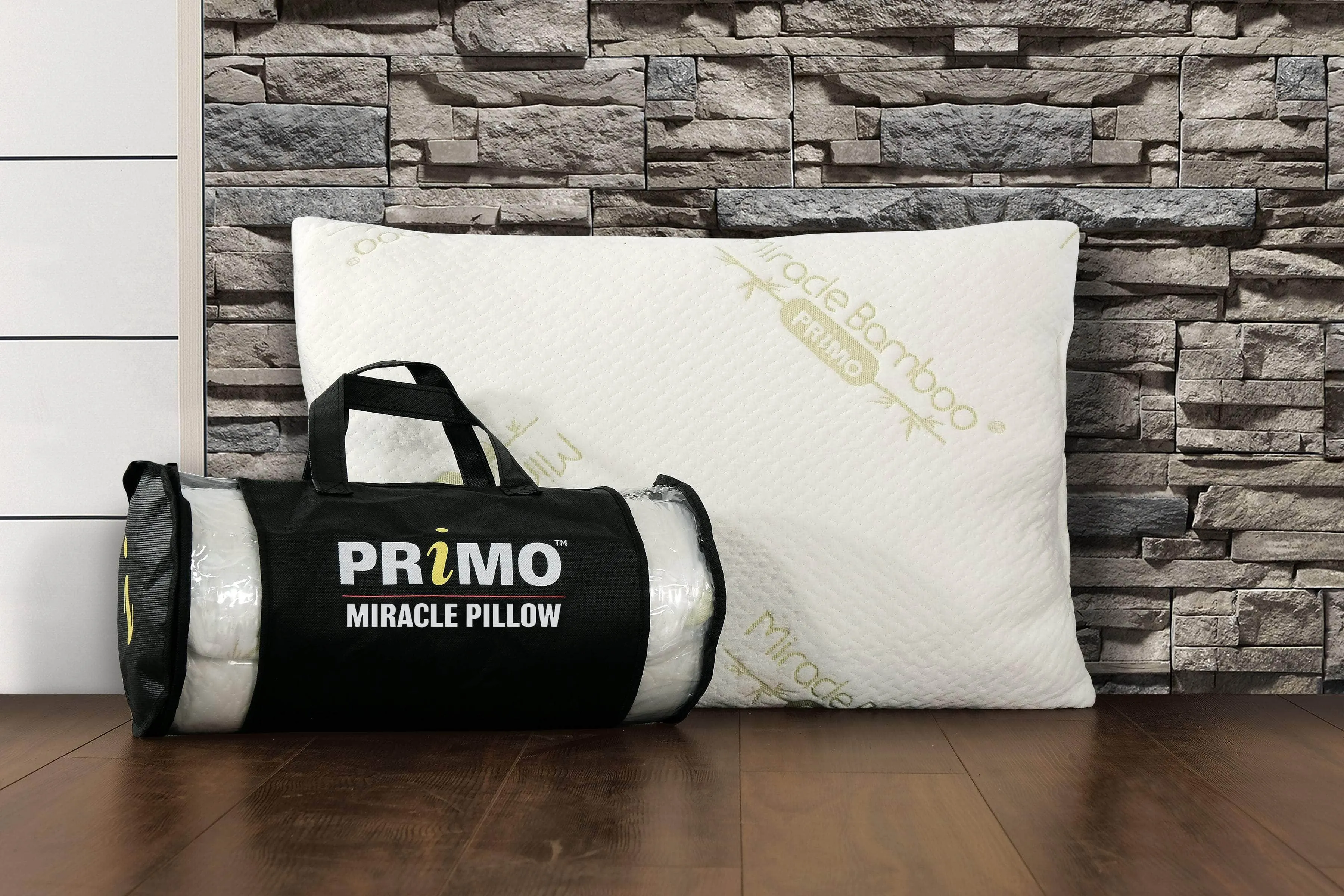 Spectacle Shredded Memory Foam Pillow in White