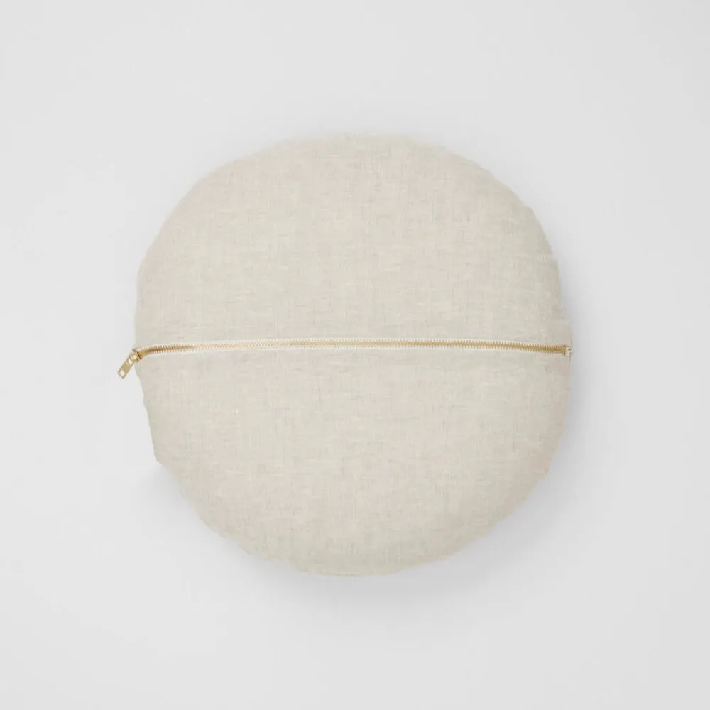 Spot Cushion in Obscure White