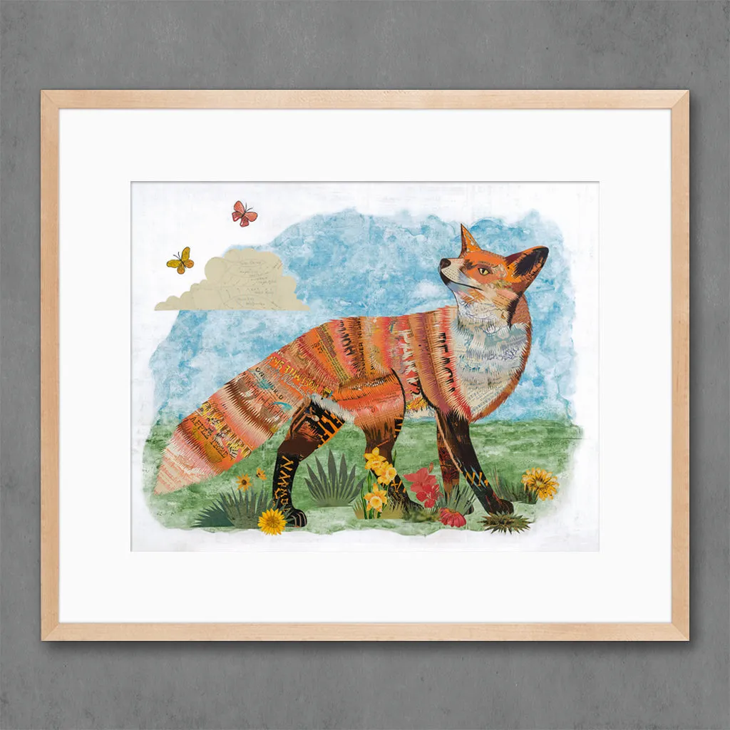 SUMMER VISITOR limited edition paper print