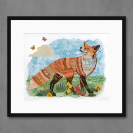 SUMMER VISITOR limited edition paper print